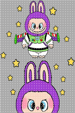Keychain sticker-Y 386